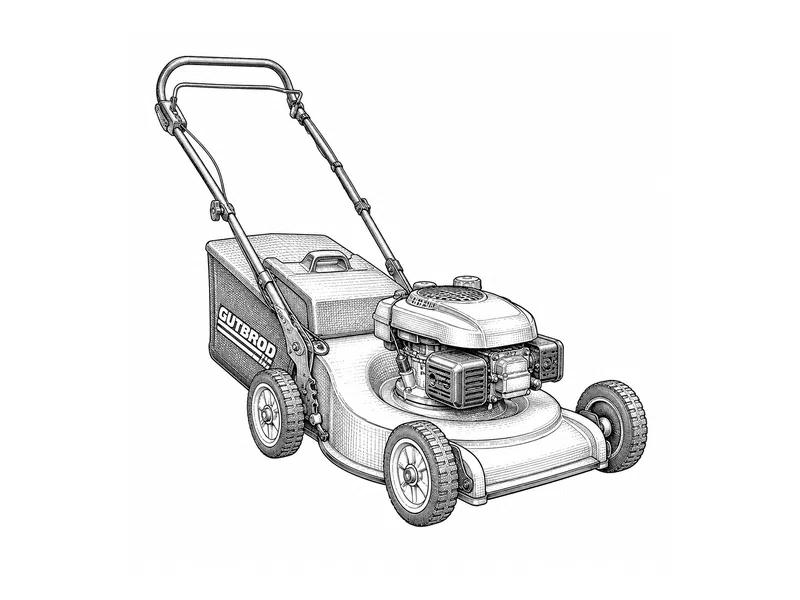 Technische Illustration zum Themenbereich Maschinen / Geräte