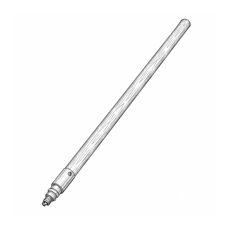 Technische Strichzeichnung zum Bauteiltyp: Eschenstiel Wolf-Garten multi-star® ZM 150 gelb